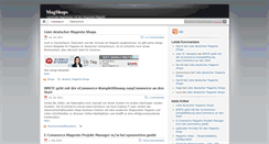 Desktop Screenshot of magshops.de